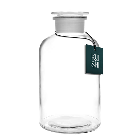 Apothekergläser aus klarem
