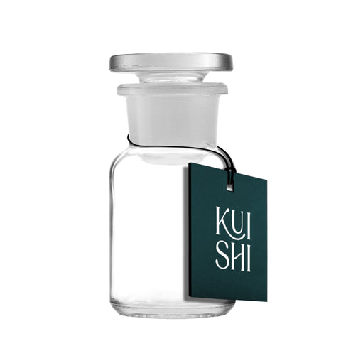 Apothekergläser aus klarem
