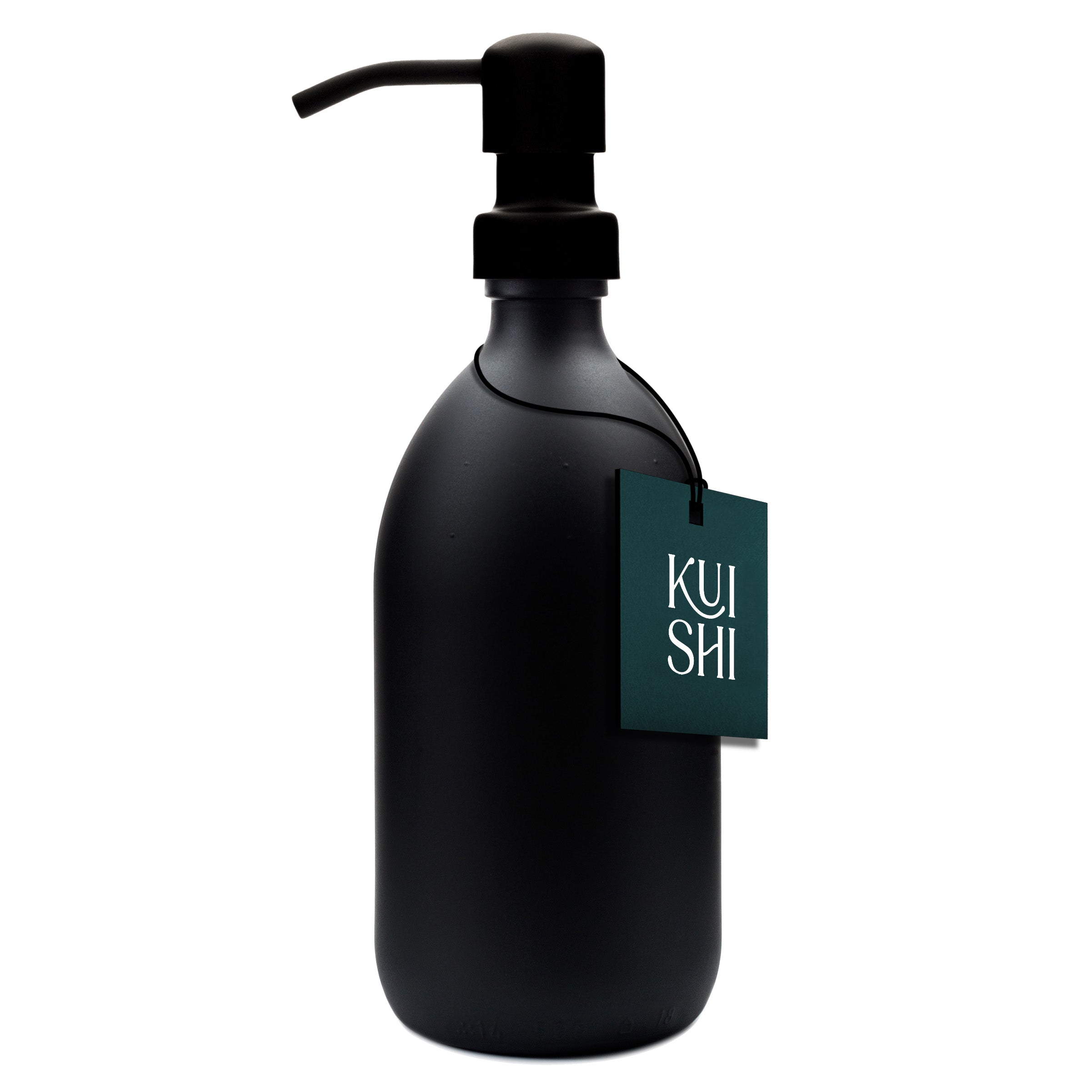 Schwarzer Seifenspender | Schwarze Pumpflasche