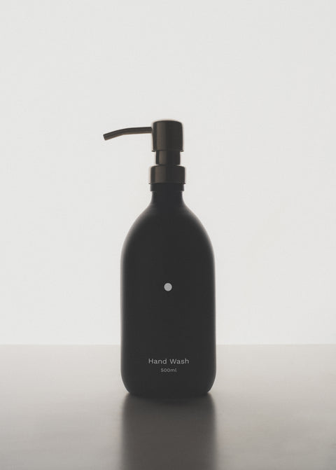 Dispensador de Jabón Negro Minimalista
