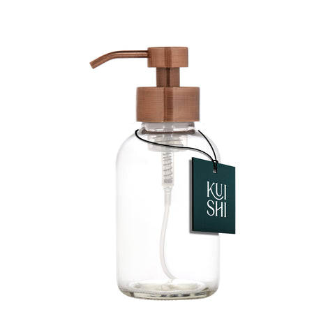 Clear Foaming Dispenser Stainless Steel Pump