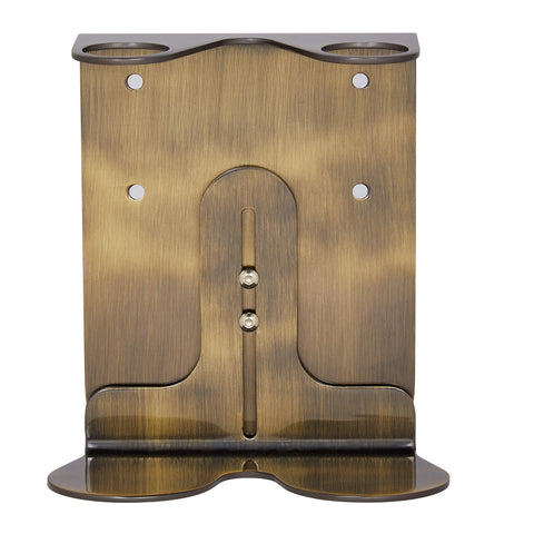 Soporte Doble Dispensador dorado