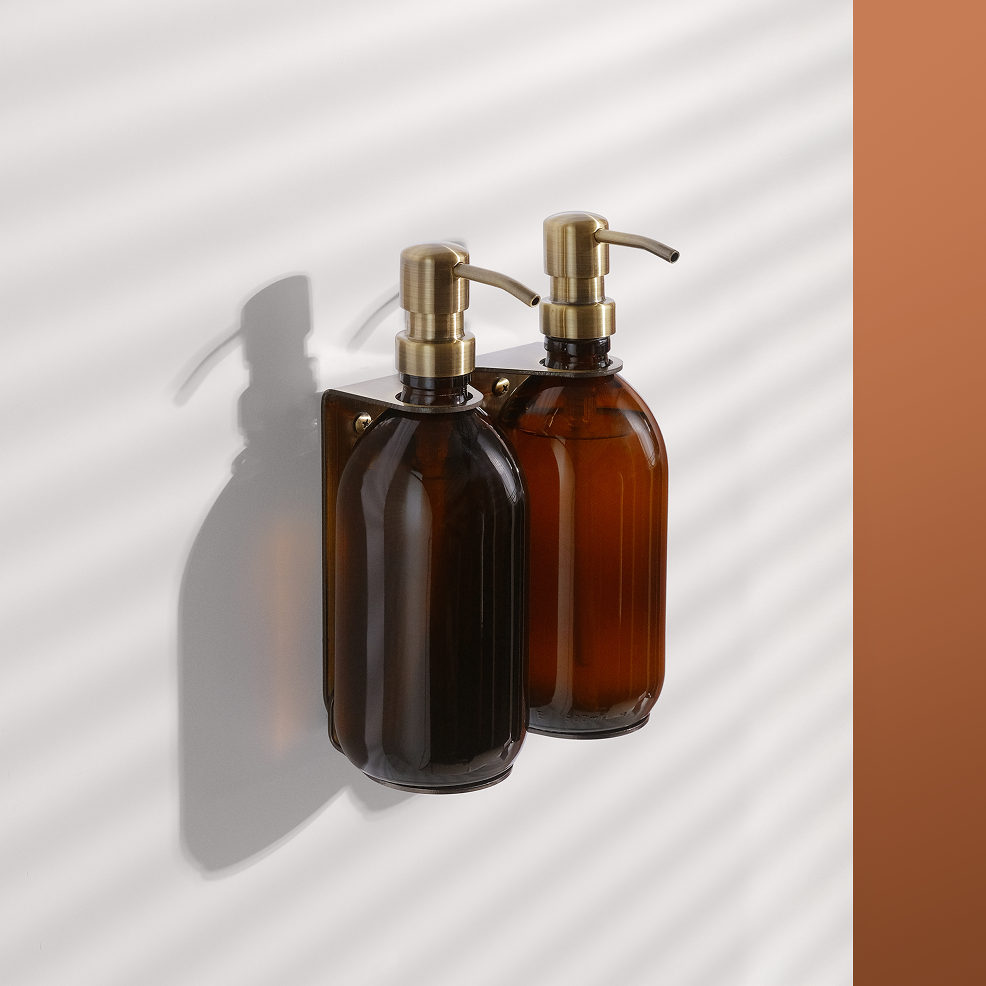 Distributeur De Savon Vintage En Plexiglas Doré - Style Ballon D’or - Pour Salle De Bain Ou Cuisine