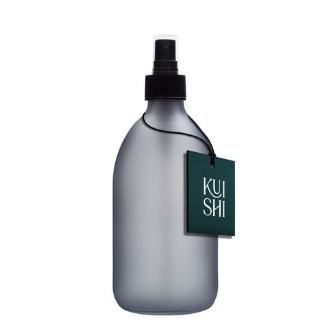 Flacon atomiseur en verre gris