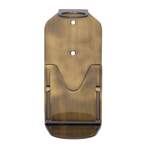Soporte Triple Dispensador dorado