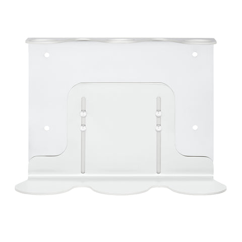 Soporte Triple Blanco para Botellas