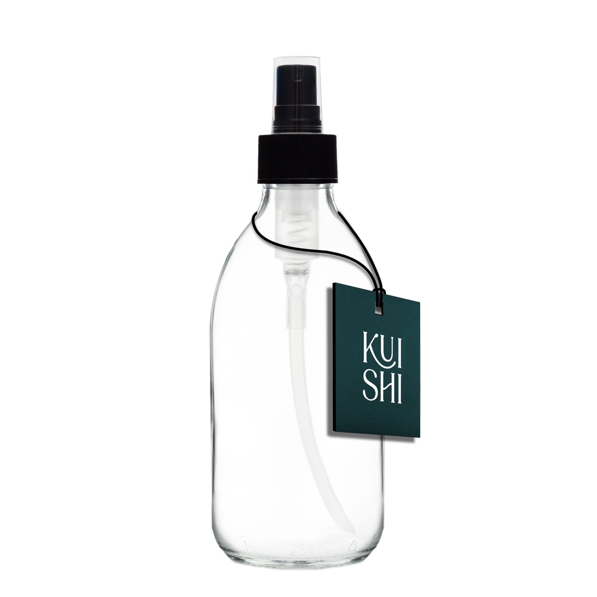 Atomiseur en verre transparent