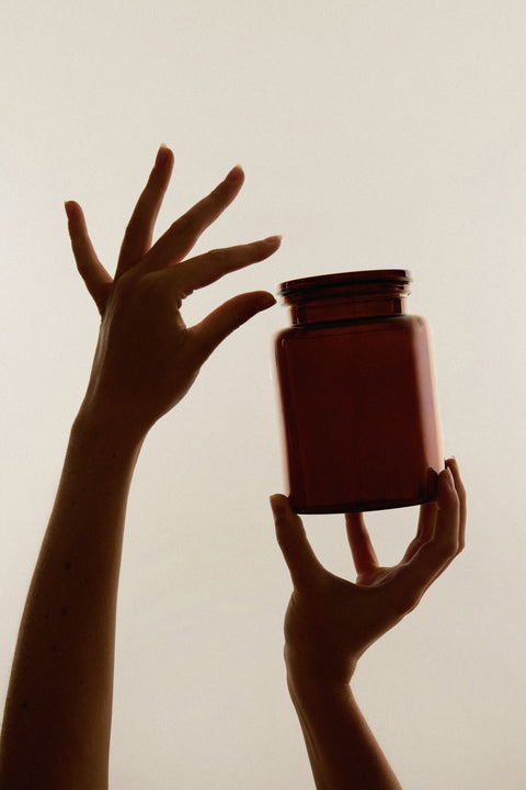 Amber Storage Jar Set