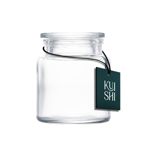 Clear Storage Jar Set