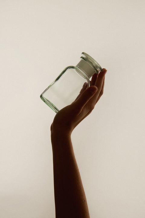 Clear Glass Apothecary Jars