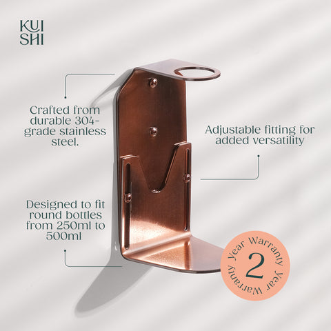 Copper Single Soap Bottle Holder