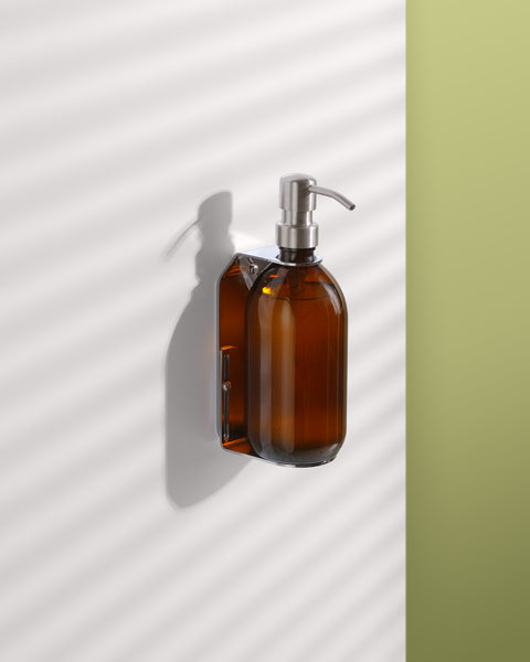 Chrome Single Bottle Holder