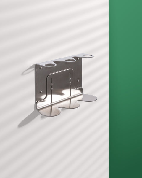 Nickel Triple Bottle Holder