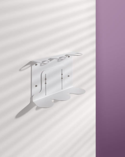 White Triple Bottle Holder