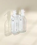 White wall mounted soap dispenser