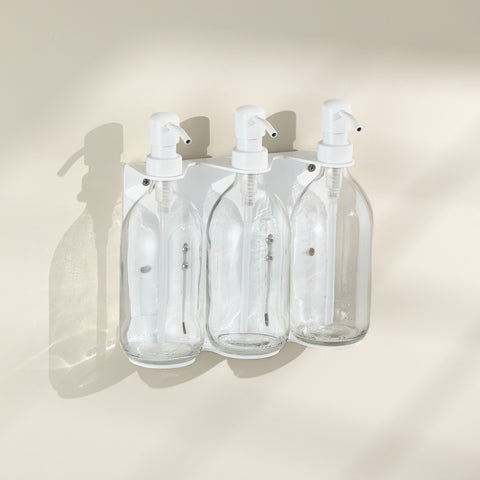 Tripel White wall mounted soap dispenser