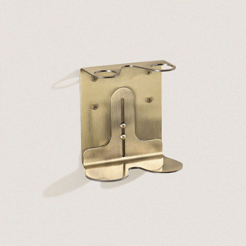 Gold Double Soap Bottle Holder