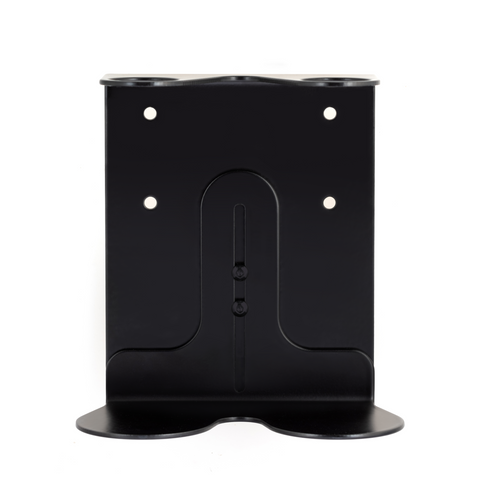 Porte Savon Mural en double noir