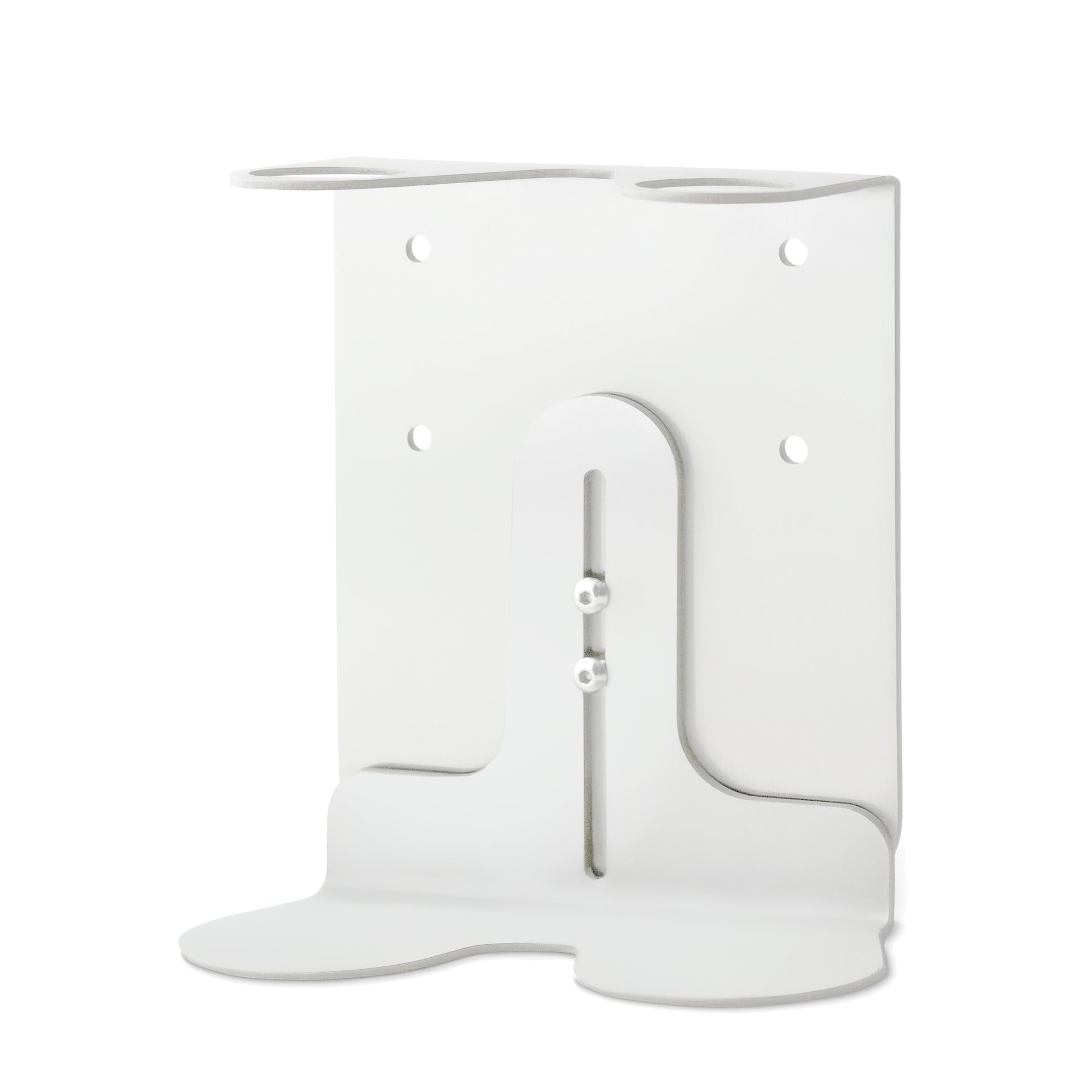 Porte savon mural en double blanc