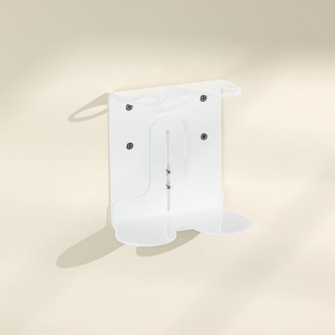 White Double Bottle Holder