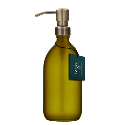 Green Soap Dispenser