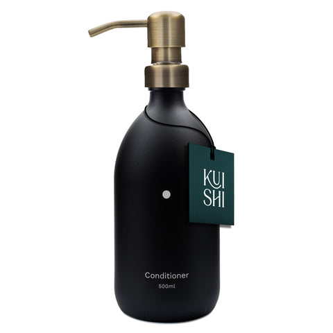 Minimal Black Soap Dispenser