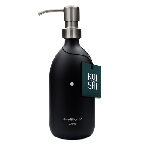 Minimal Black Soap Dispenser