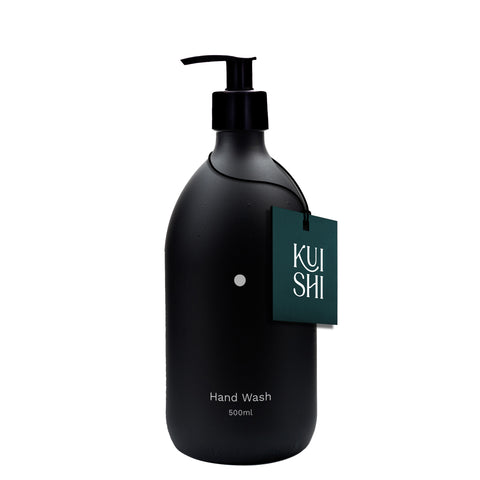 Minimal Black Soap Dispenser