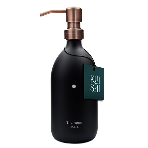 Minimal Black Soap Dispenser