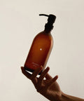 Minimal Amber Soap Dispenser