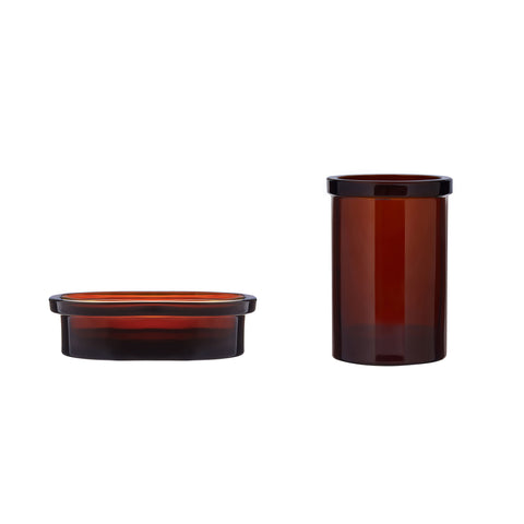 Soap Dish and Tumbler Set
