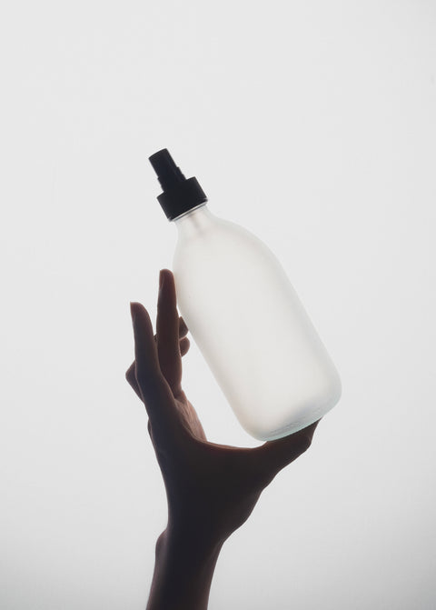 Frosted White Atomiser Bottle