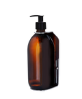 Chrome Single Wall Mounted Soap Dispenser-Plastic-250ml-Amber-Kuishi