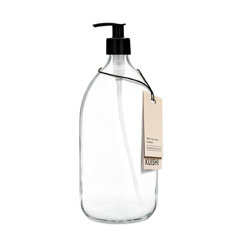 Clear Glass Pump Bottle-1000ml-Kuishi