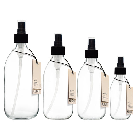 Clear Glass Spray Atomiser 300ml by Kuishi