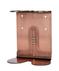 Copper Double Wall Mounted Soap Dispenser-Copper-250ml-Amber-Kuishi