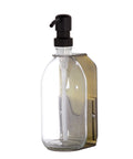 gold wall mounted soap Dispenser and balck  pump