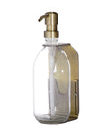 gold wall mounted soap Dispenser and gold  pump