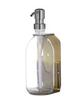 gold wall mounted soap Dispenser and silver  pump