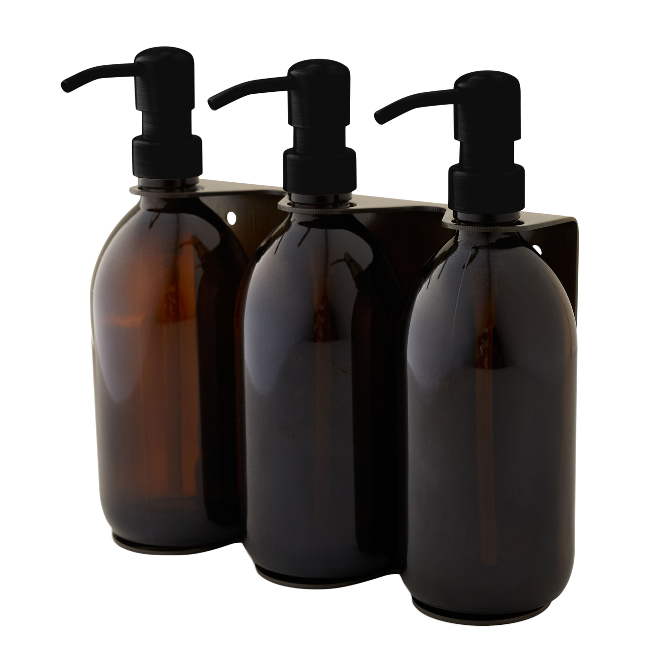 Triple Wall Mounted Soap Dispenser