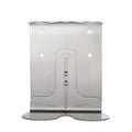 Nickel Double Bottle Holder mounted on a wall.