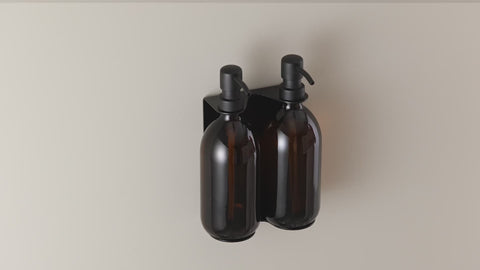 Kuishi Double Wall Mounted Soap Dispenser