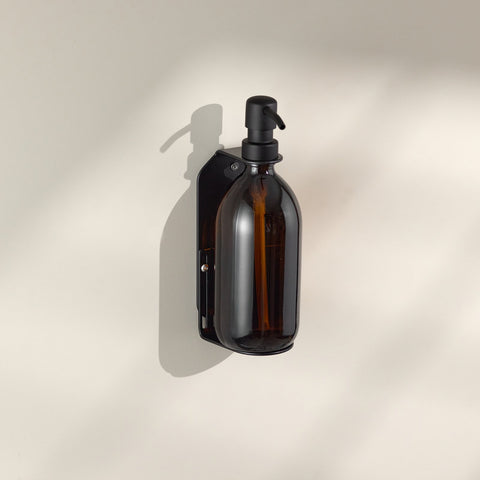 Black wall mounted Soap Dispenser