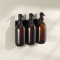 Black Wall mounted soap dispenser by Kuishi