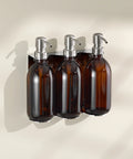 Kuishi Triple Wall Mounted Soap Dispenser