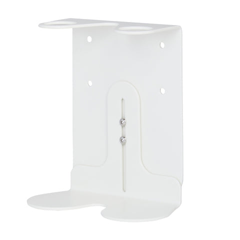 White wall mounted Holder side profile