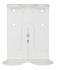 White wall mounted holder front profile