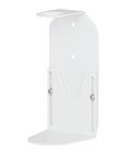 White Wall mounted bracket side profile