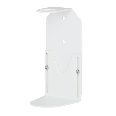 White Wall mounted bracket side profile