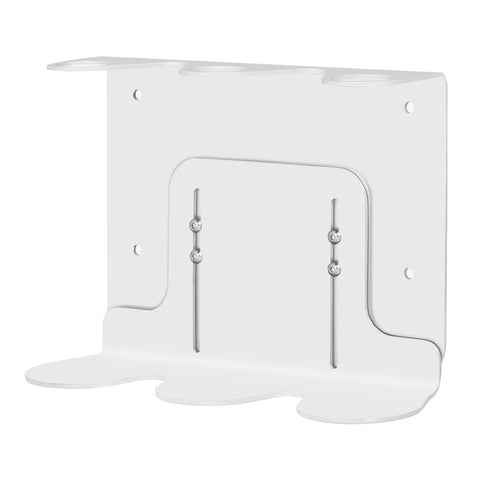 White Soap Bottle bracket side profile